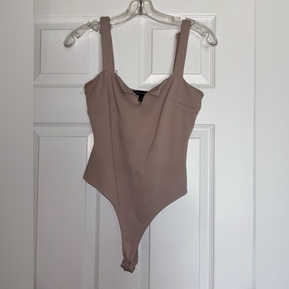 Girls' Bodysuit in Taupe